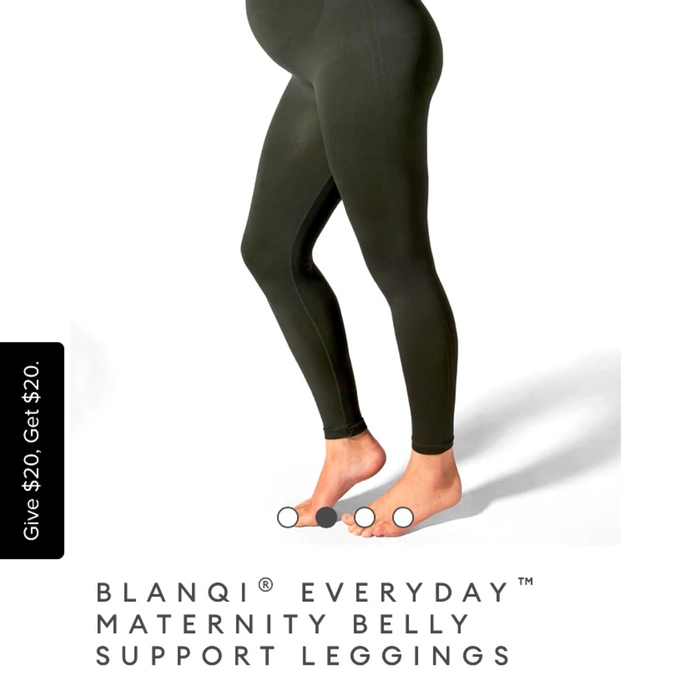 Blanqi Maternity Belly Support Leggings